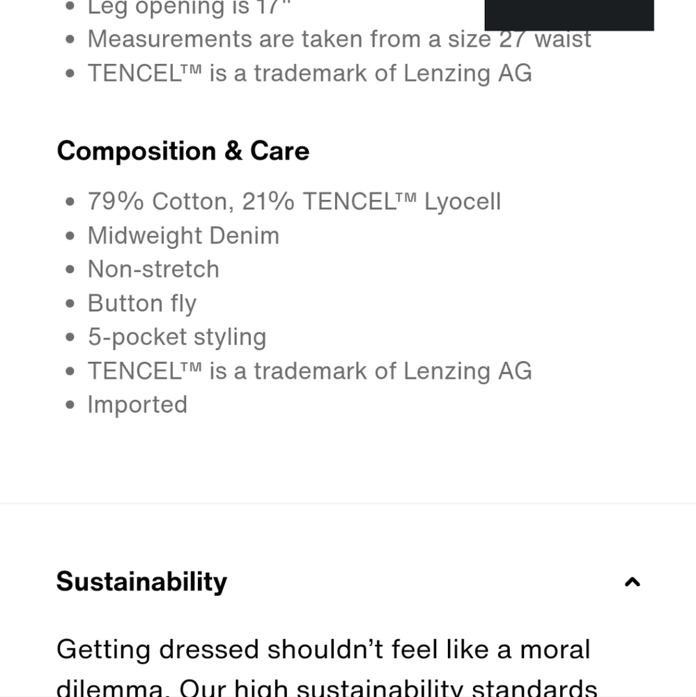 Levi's Ribcage Straight size 24 - Picture 7 of 7